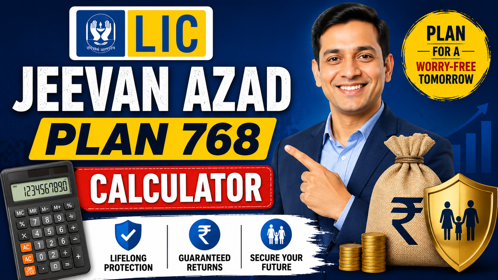 LIC Jeevan Azad Plan 768 Calculator