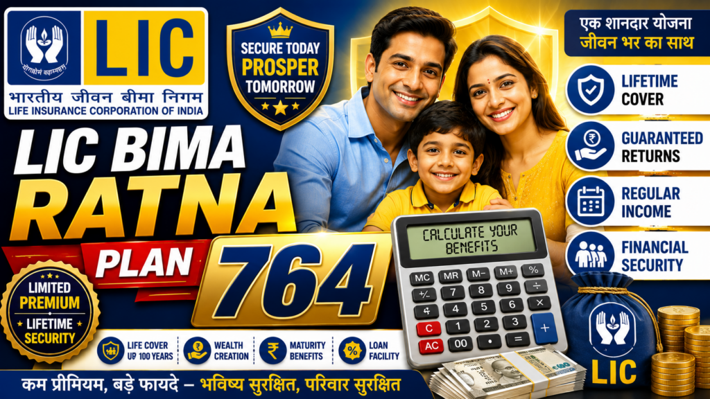 LIC Bima Ratna Plan 764