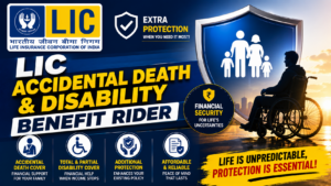 LIC Accidental Death & Disability Benefit Rider Calculator
