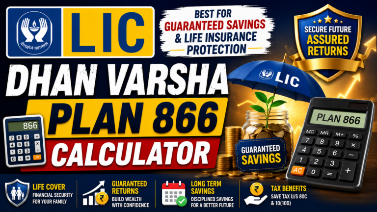 LIC Dhan Varsha Plan 866 Calculator