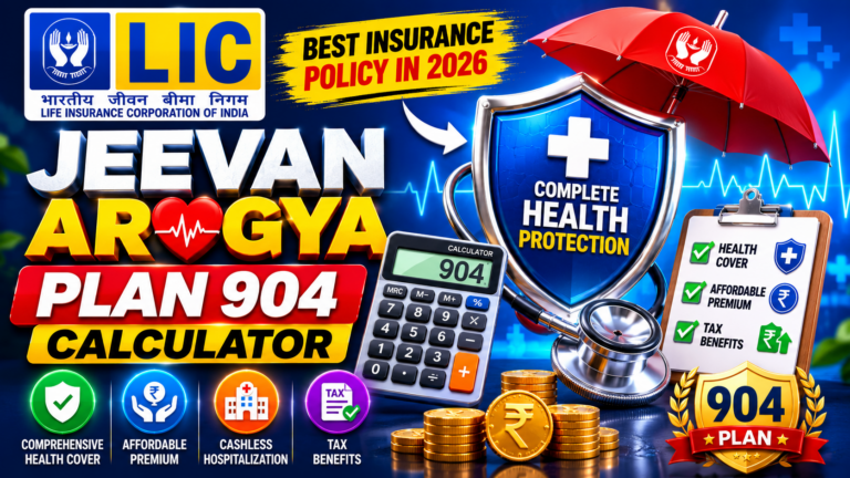 LIC Jeevan Arogya Plan 904 Calculator