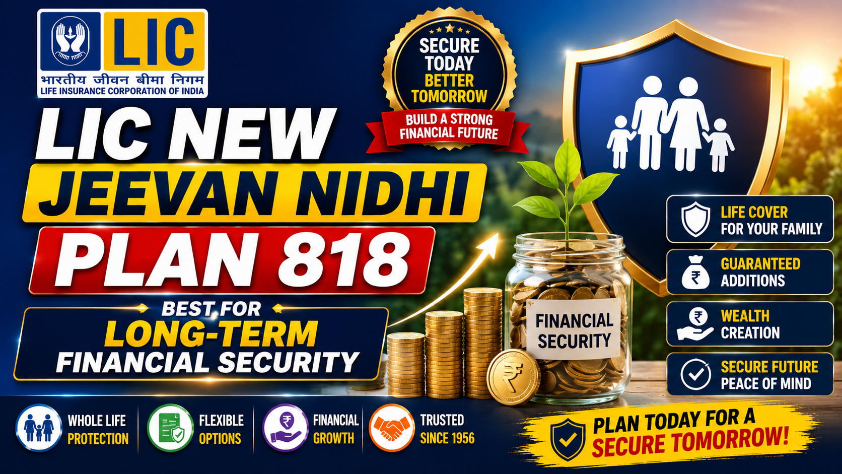LIC New Jeevan Nidhi Plan 818
