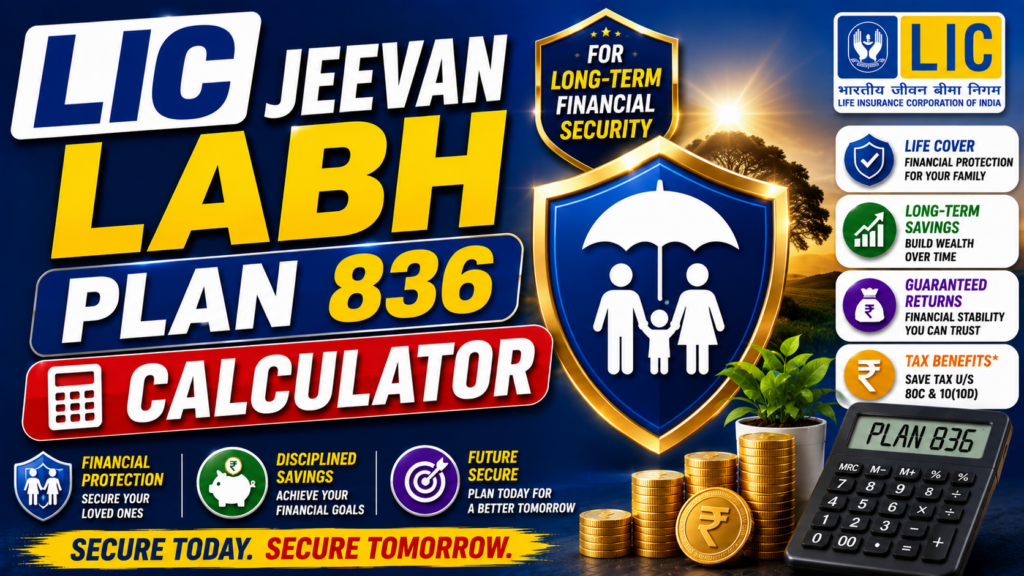 LIC Jeevan Labh Plan 836 Calculator