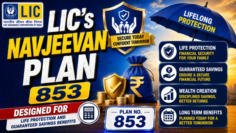 LIC's Navjeevan Plan 853 Calculator