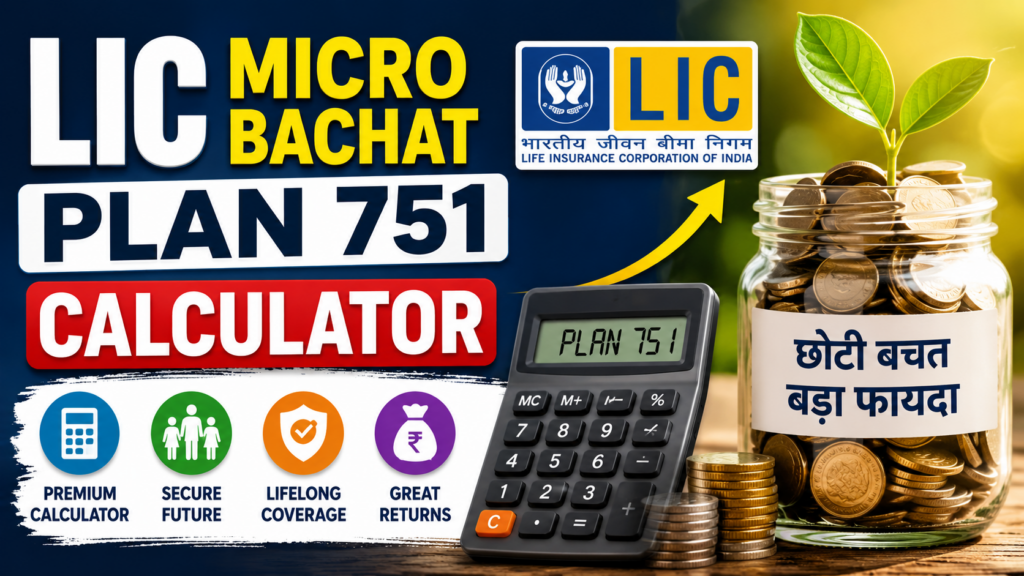 LIC Micro Bachat Plan 751 Calculator