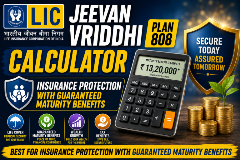 LIC Jeevan Vriddhi Plan 808