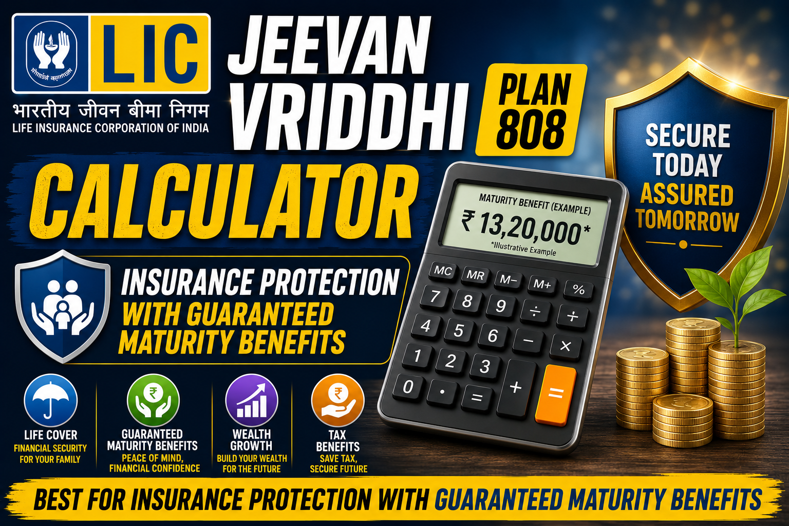 LIC Jeevan Vriddhi Plan 808