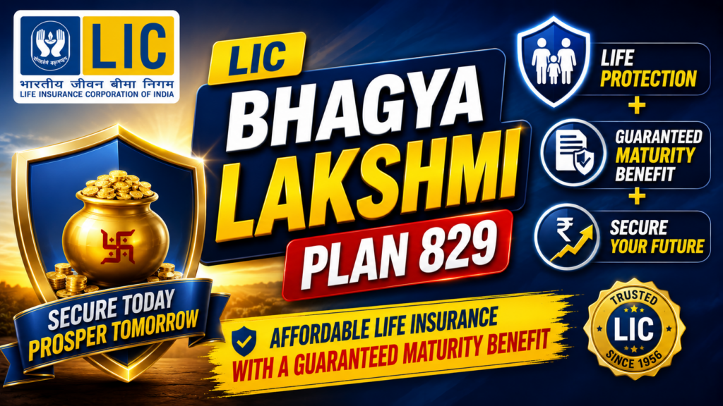 LIC Bhagya Lakshmi Plan 829
