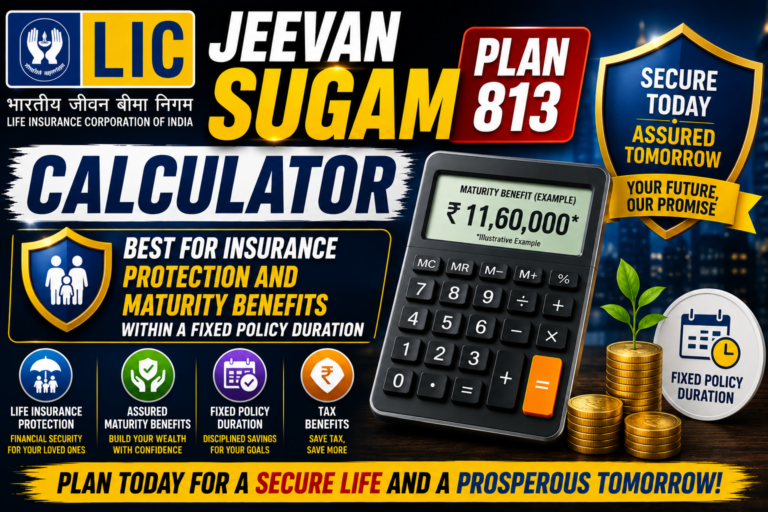 LIC Jeevan Sugam Plan 813