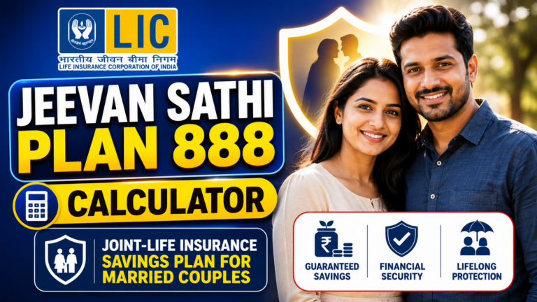 LIC Jeevan Sathi Plan 888 Calculator