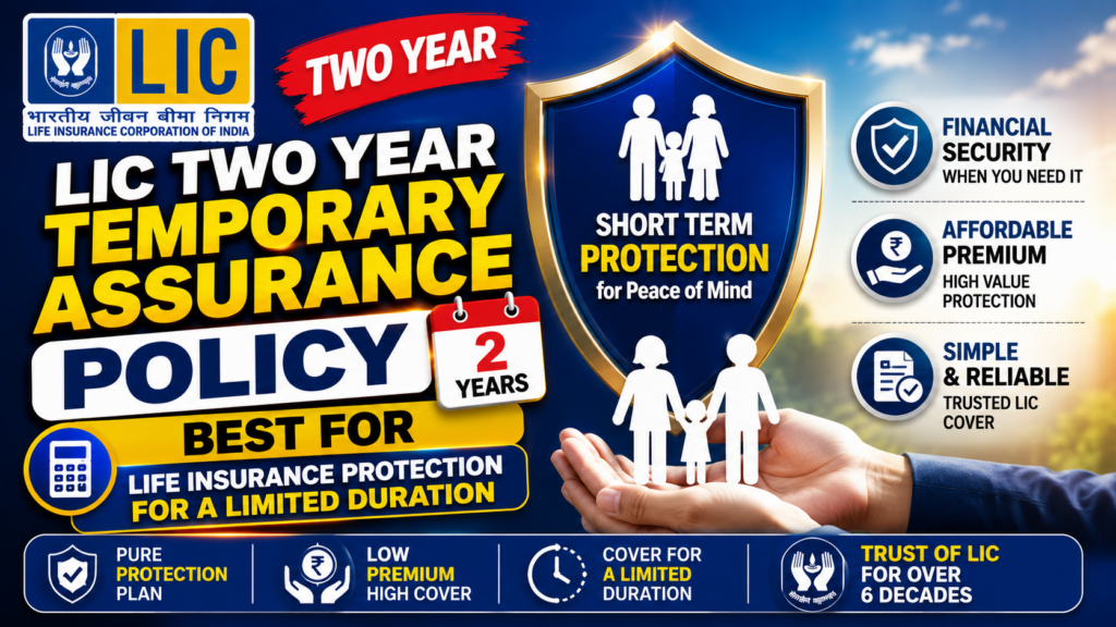 LIC Two Year Temporary Assurance Policy