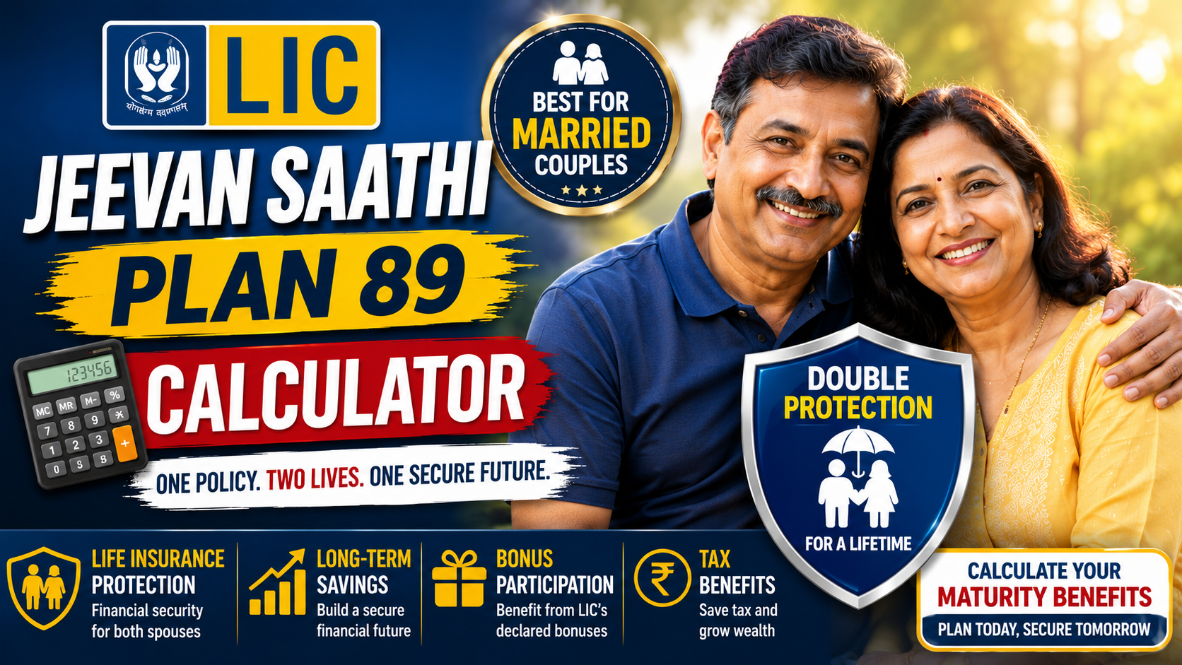 LIC Jeevan Saathi Plan 89 Calculator