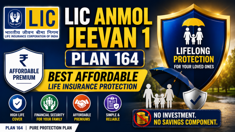 LIC Anmol Jeevan 1 Plan 164