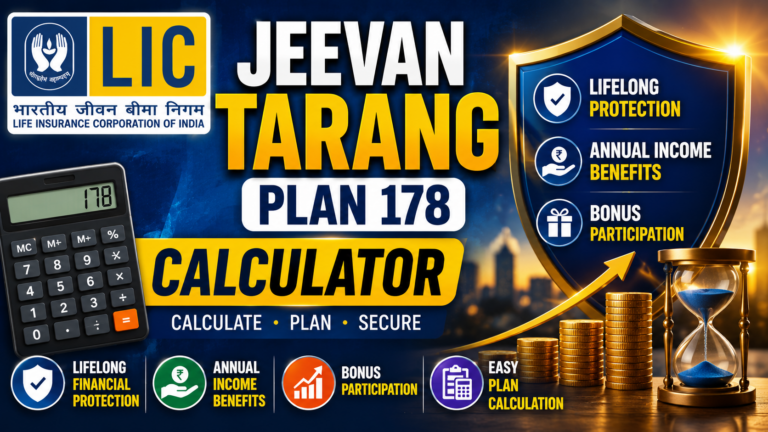 LIC Jeevan Tarang Plan 178