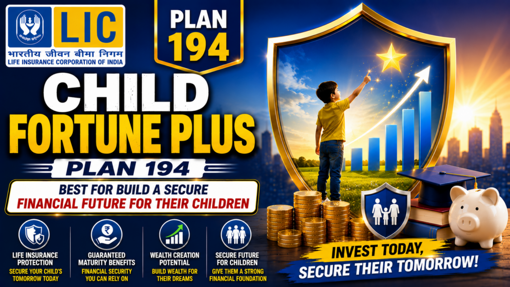 LIC Child Fortune Plus Plan 194
