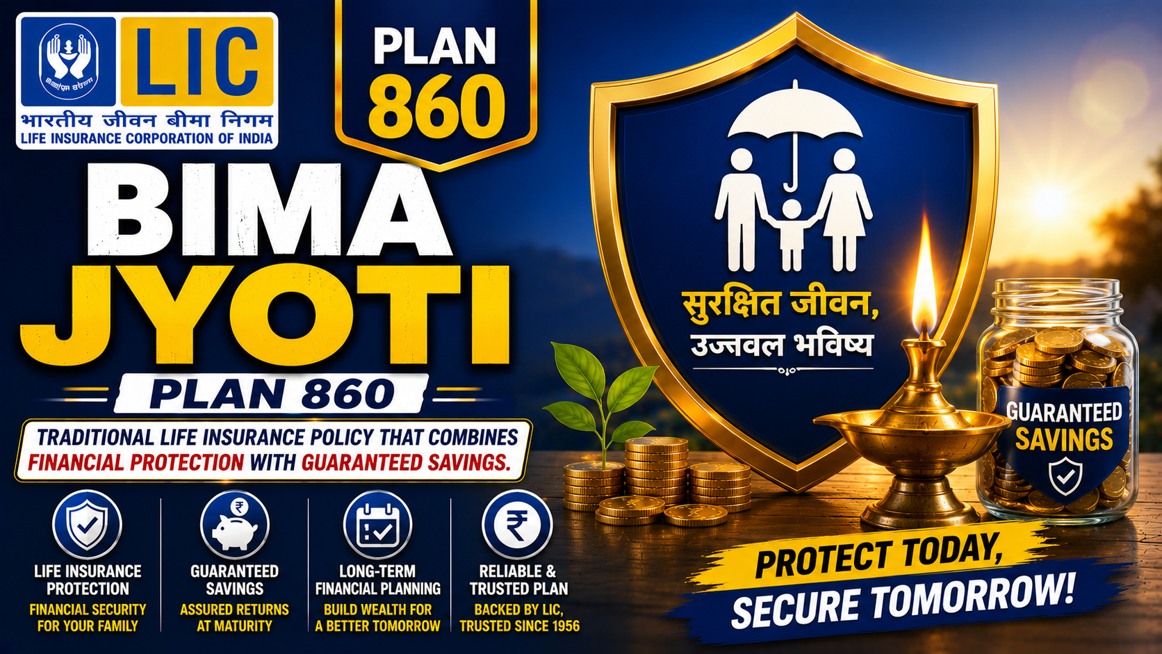 LIC Bima Jyoti Plan 860
