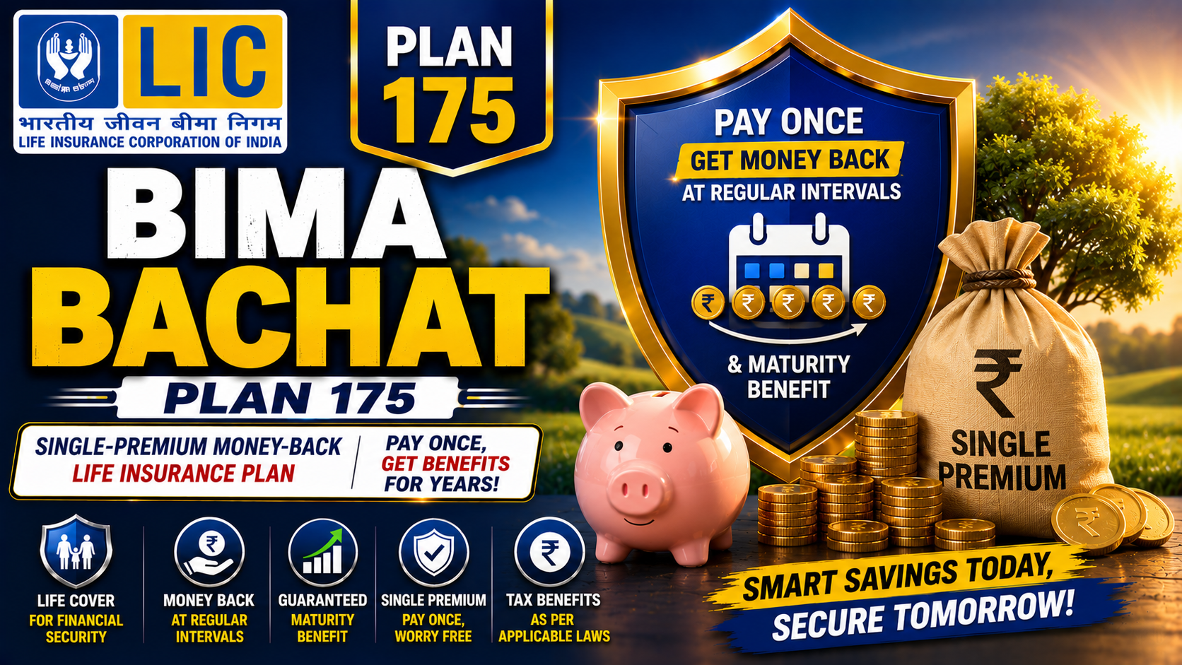 LIC Bima Bachat Plan 175