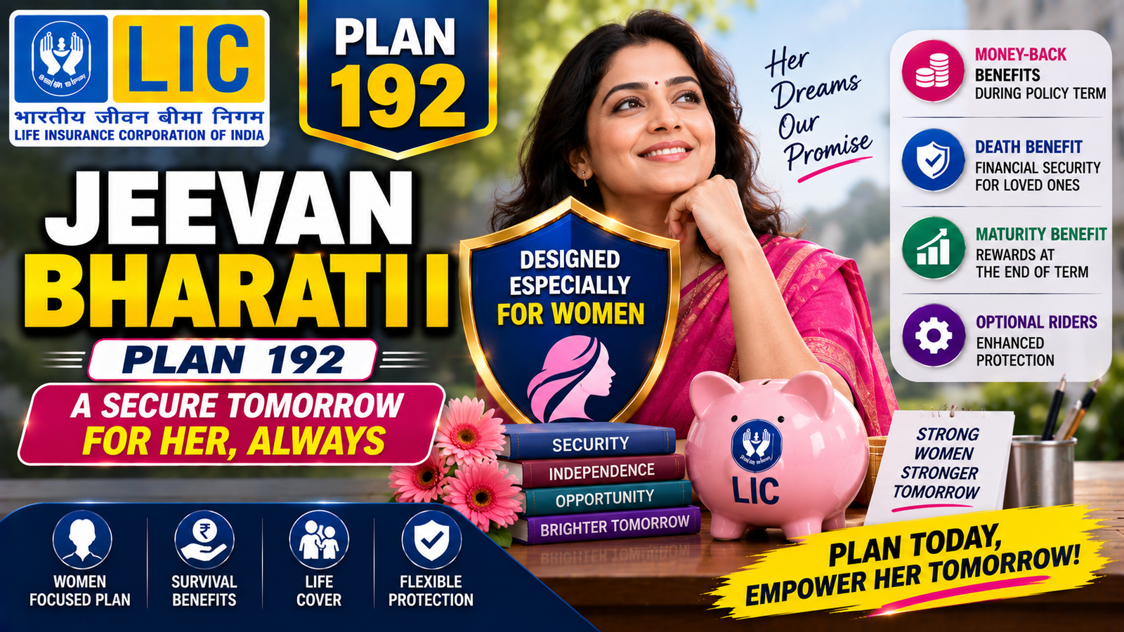 LIC Jeevan Bharati I Plan 192