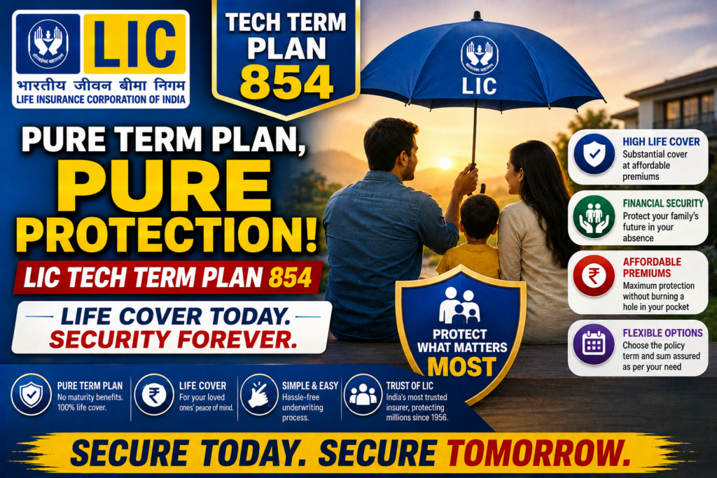 LIC Tech Term Plan 854