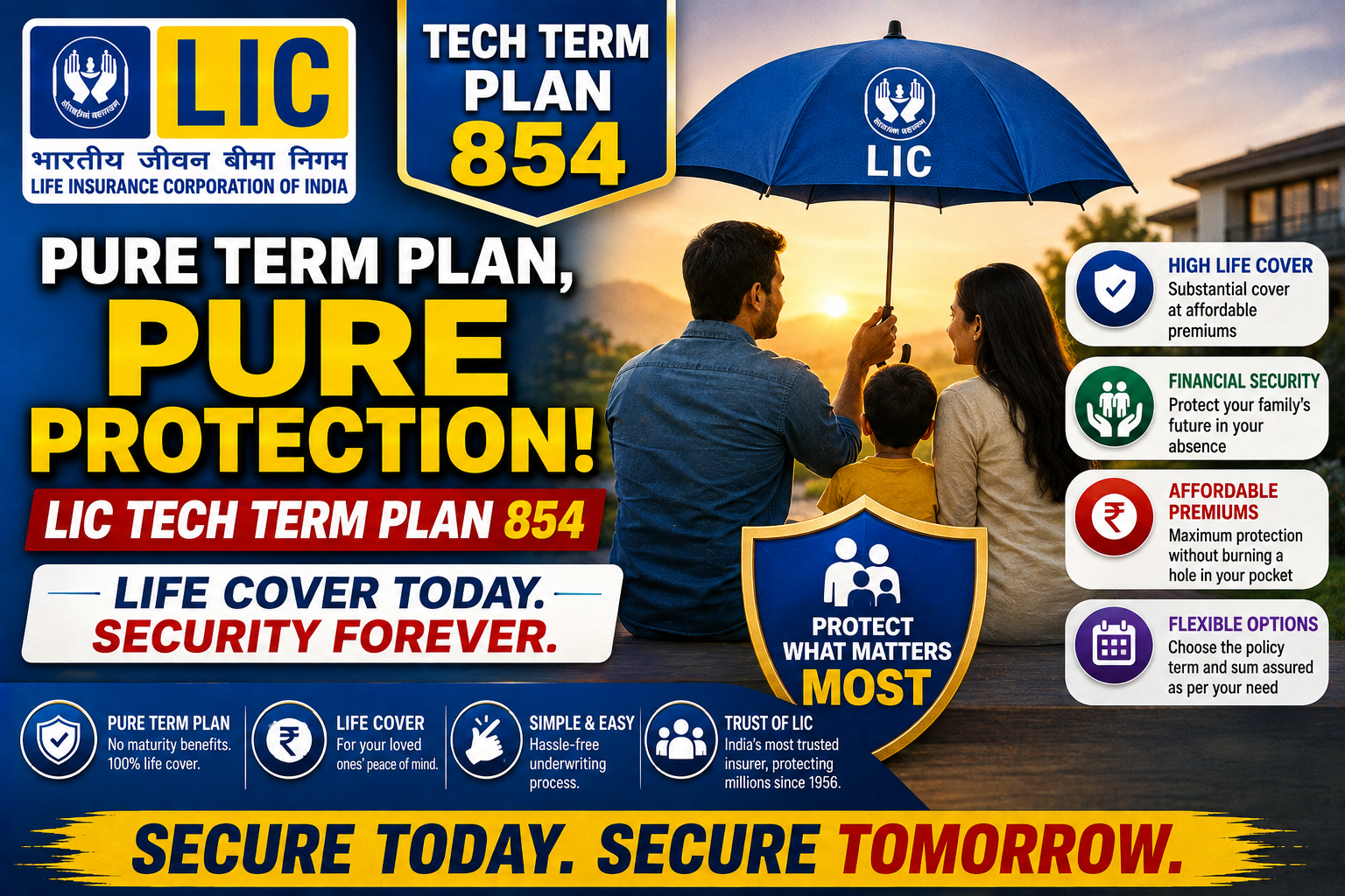 LIC Tech Term Plan 854