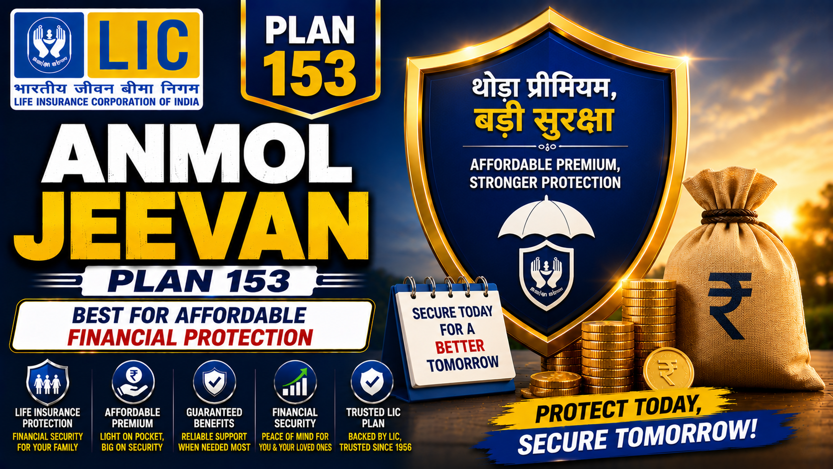 LIC Anmol Jeevan Plan 153