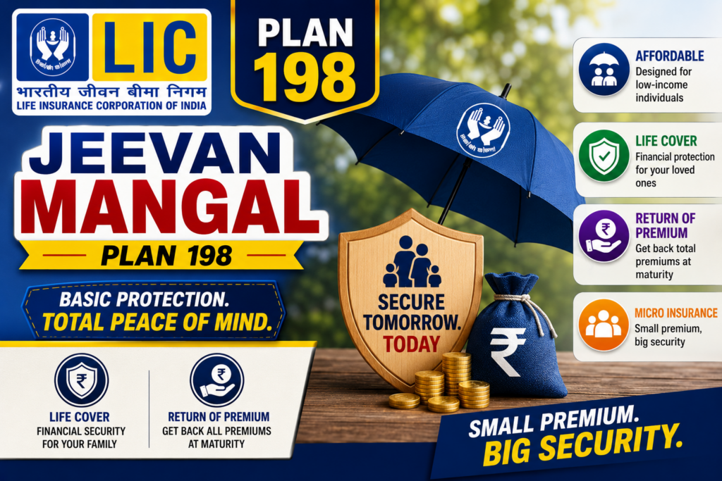 LIC Jeevan Mangal Plan 198