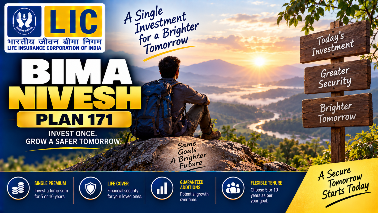 LIC Bima Nivesh 2005 Plan 171