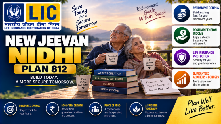 LIC New Jeevan Nidhi Plan 812